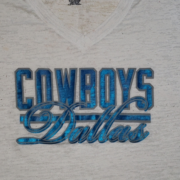 Cowboys Authentic Apparel T-Shirt Size Medium - Picture 2 of 4